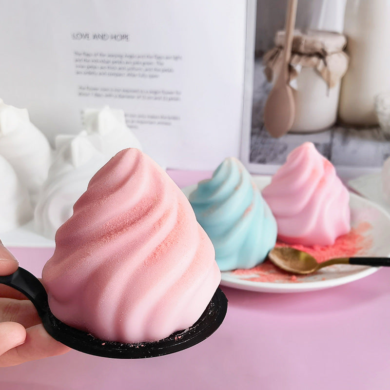 Spiral French Mousse Cake Silicone Mold DIY Pudding Jelly Baking Tool (BPA Free, No FDA Certificate) Spiral French Mousse Cake Silicone Mold DIY Pudding Jelly Baking Tool (BPA Free, No FDA Certificate)